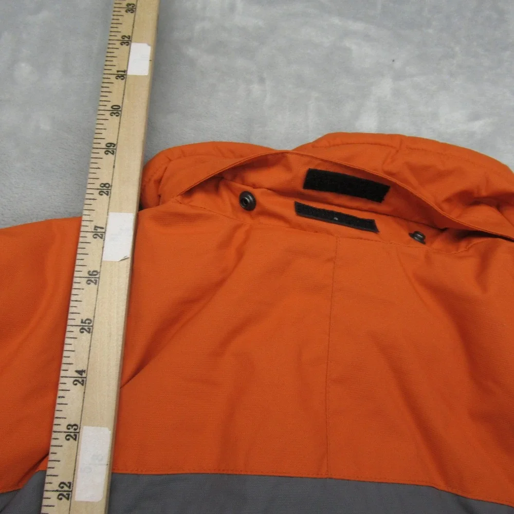 Columbia Jacket Youth‎ 14/16 Orange Omni-Shield Waterproof Insulated Full Zip